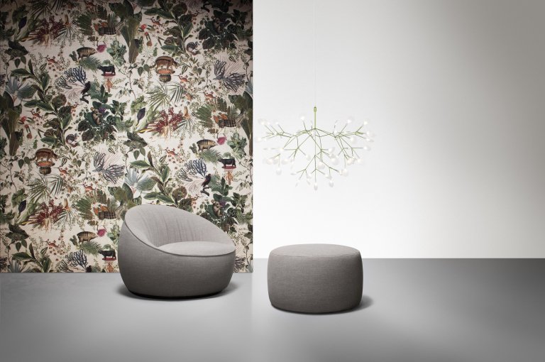Moooi Heracleum III hanglamp LED small koper