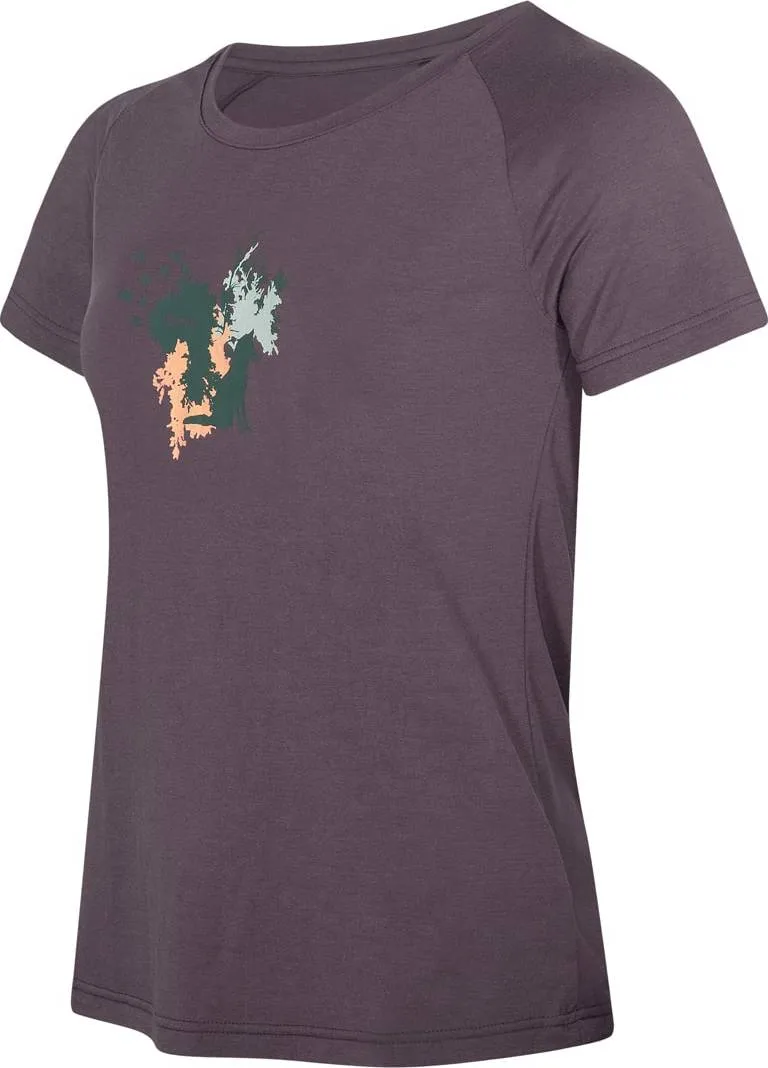 Urberg Women's Printed Tree Tee Huckleberry