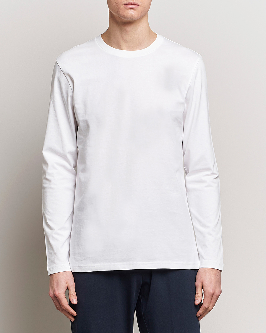 Bread & Boxers 2-pack Long Sleeve T-Shirts White/Black