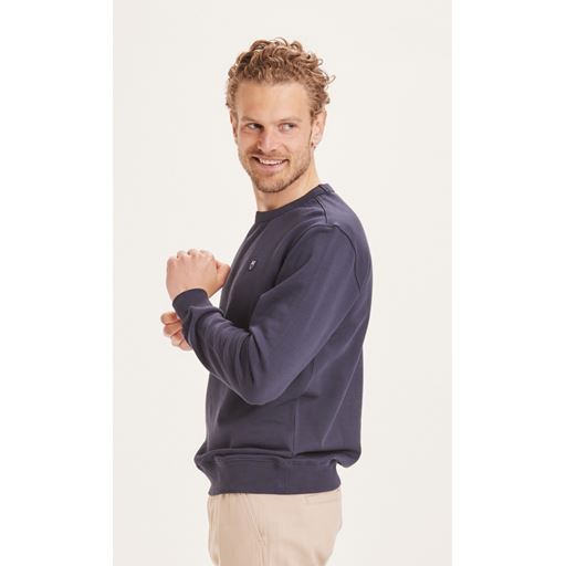 Knowledge Cotton Apparel Erik Sweatshirt, Total Ecplise, XL