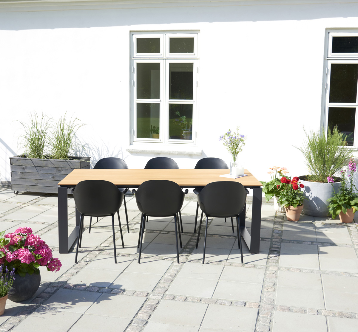 Tuintafel Joep naturel
