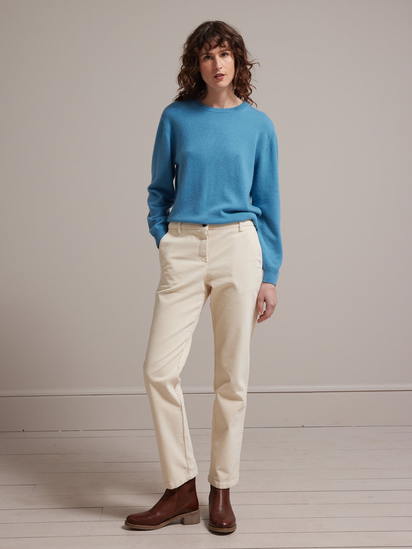 Pull col rond femme - Collection Cachemire