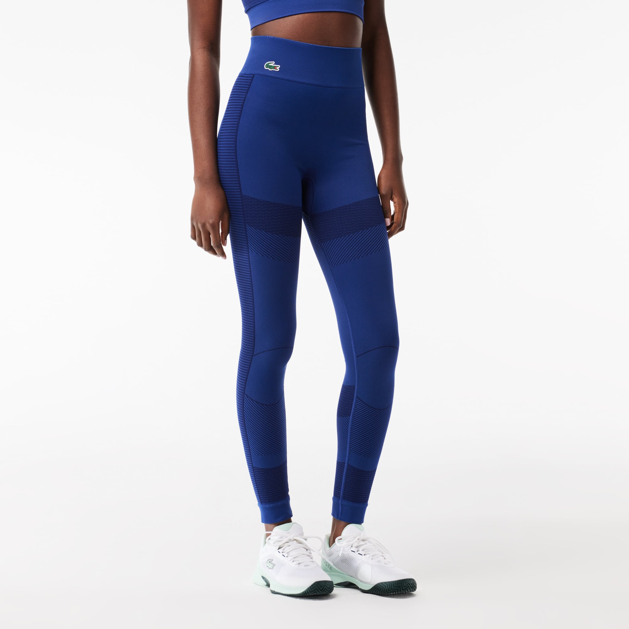 Legging Sport absorbant et sans couture Pantalons de survêtement - Bleu - Lacoste - Femme