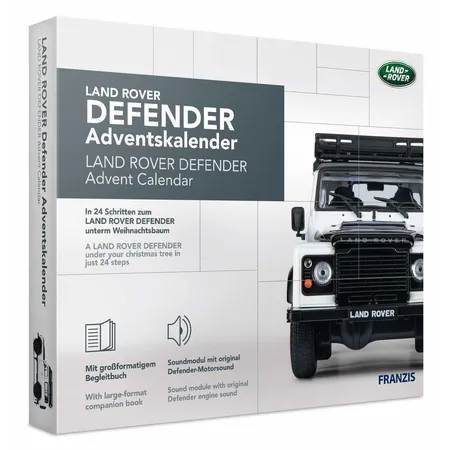 Franzis Adventskalender LANDROVER Defender