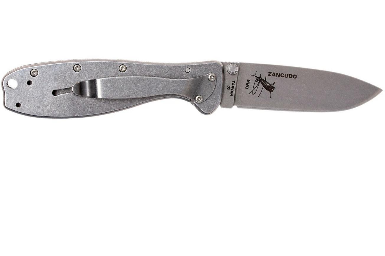 ESEE Knives Zancudo D2 Black-Stonewashed, BRKR2 zakmes