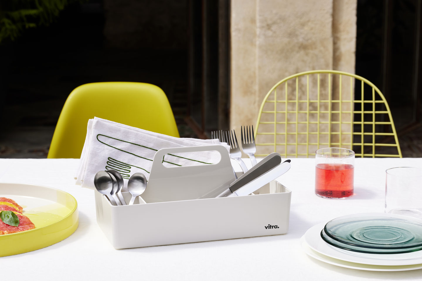 Opbergbox Vitra Toolbox RE white