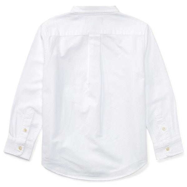 Køb Polo Ralph Lauren Boy Slim Fit Skjorte White