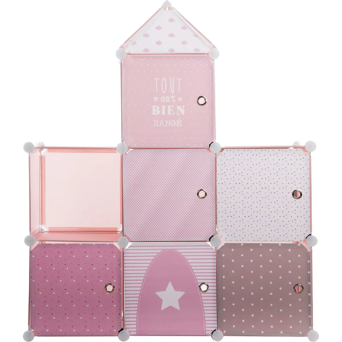 Atmosphera, Createur D'Interieur Atmosphera Château de rangement Rose