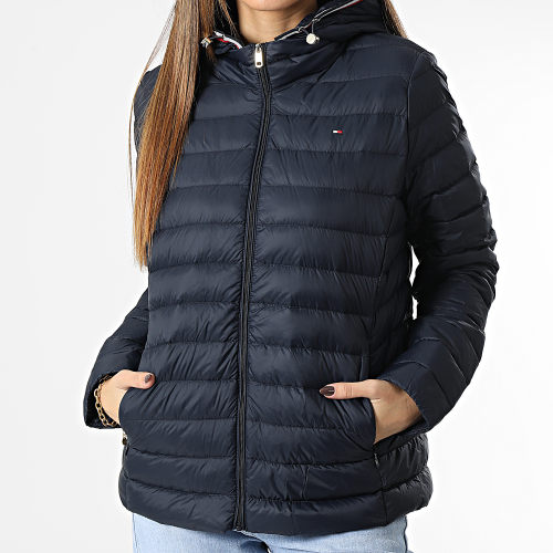 Doudoune Capuche Femme Heritage 4299 Bleu Marine