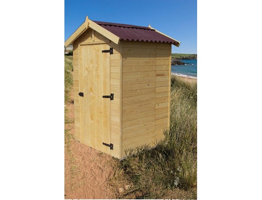 HABRITA - Abri panneaux bois 16 mm avec plancher / 1,35 m2
