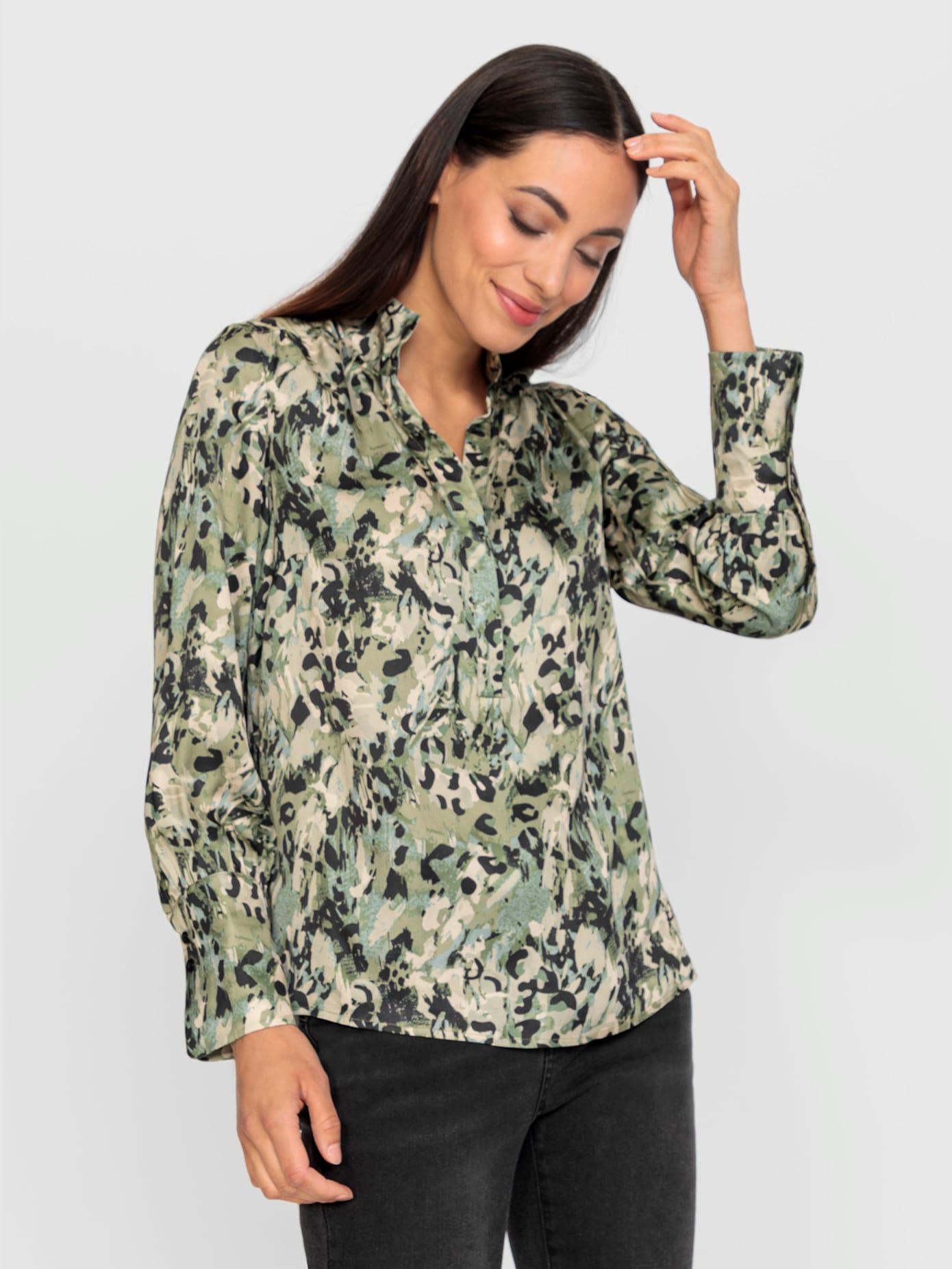 Chemisier motif tendance