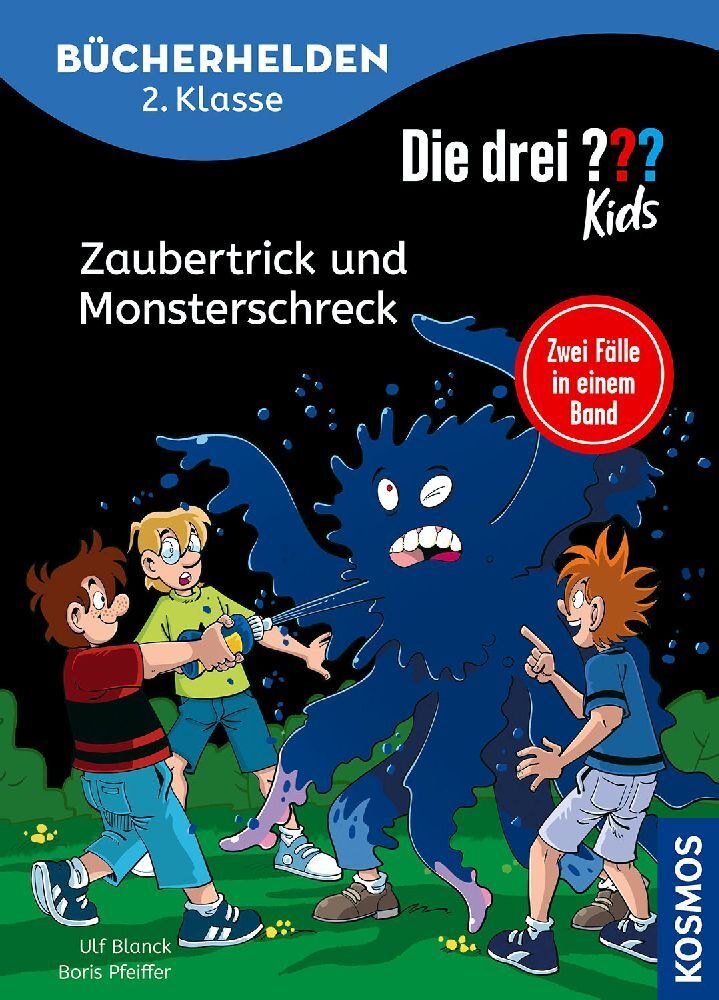 Die drei Kids, Bücherhelden 2. Klasse, Doppelband 1, Zaubertrick und Monsterschreck