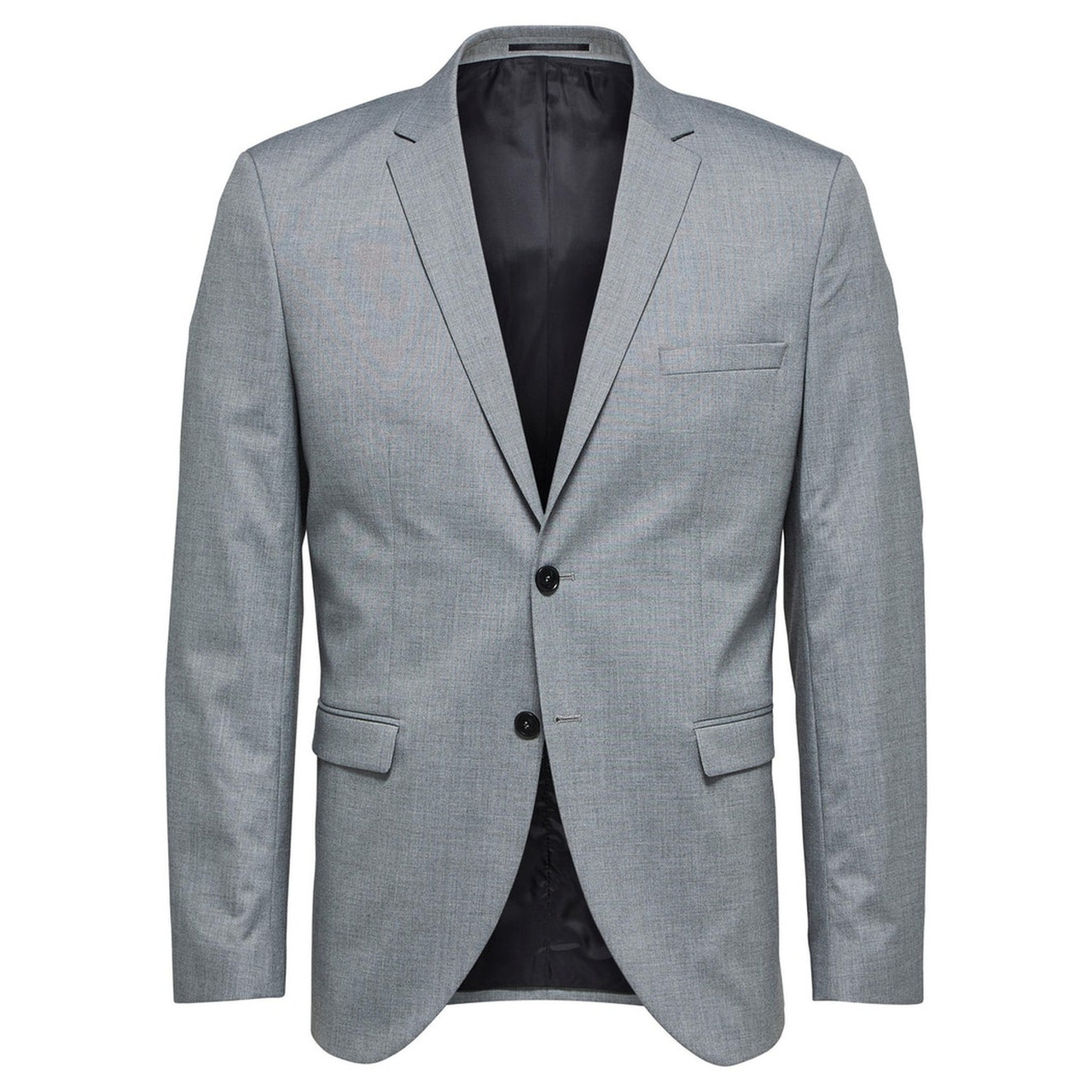 selected SLHSLIM-MYLOLOGAN LIGHT GREY