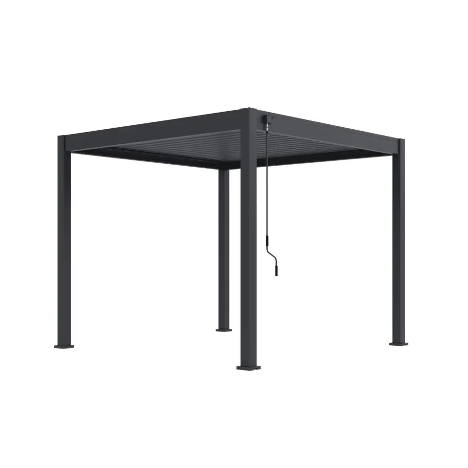 Orion Comfort terrasoverkapping 300 x 300 cm antraciet