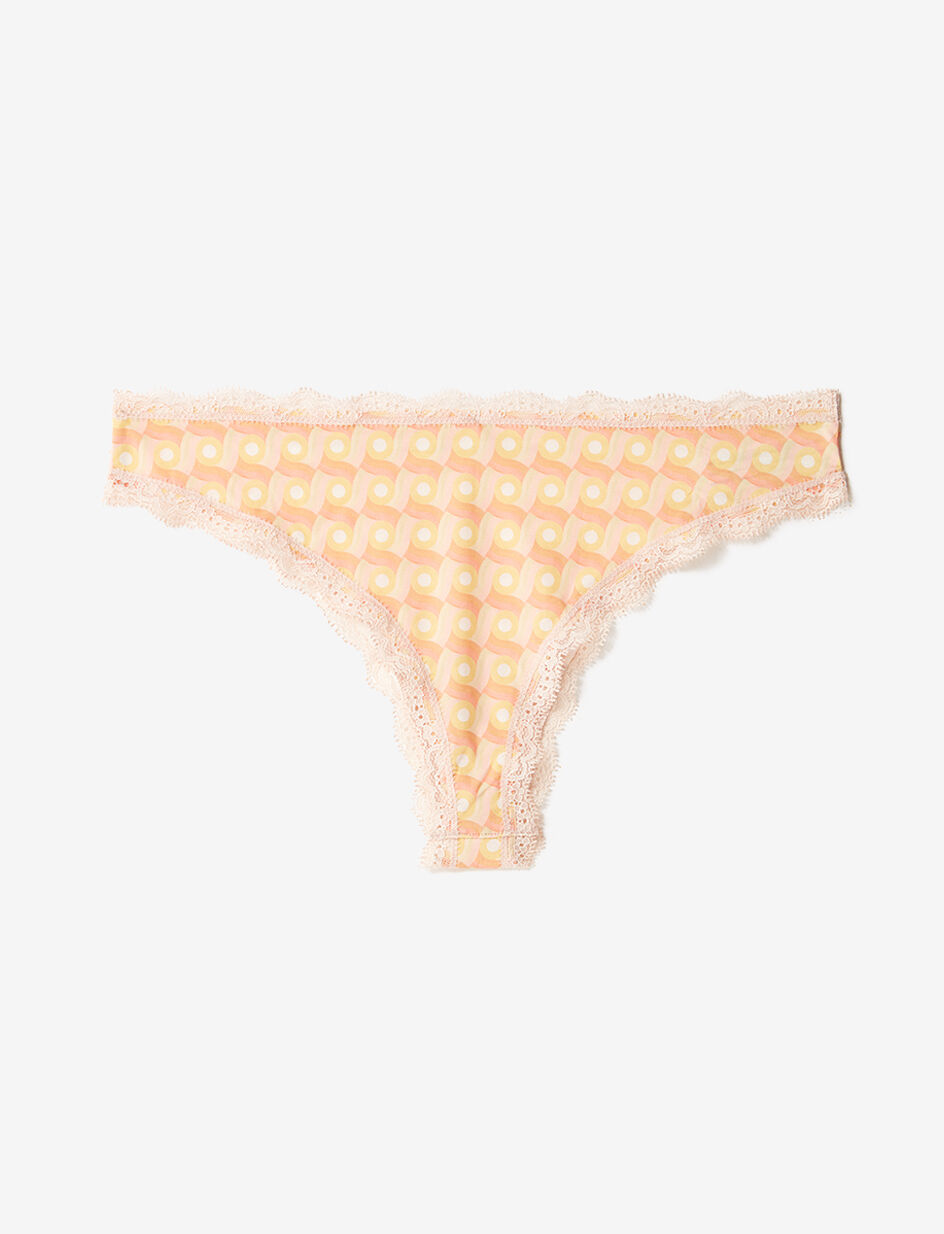 Tanga - geo cocktail mini beige