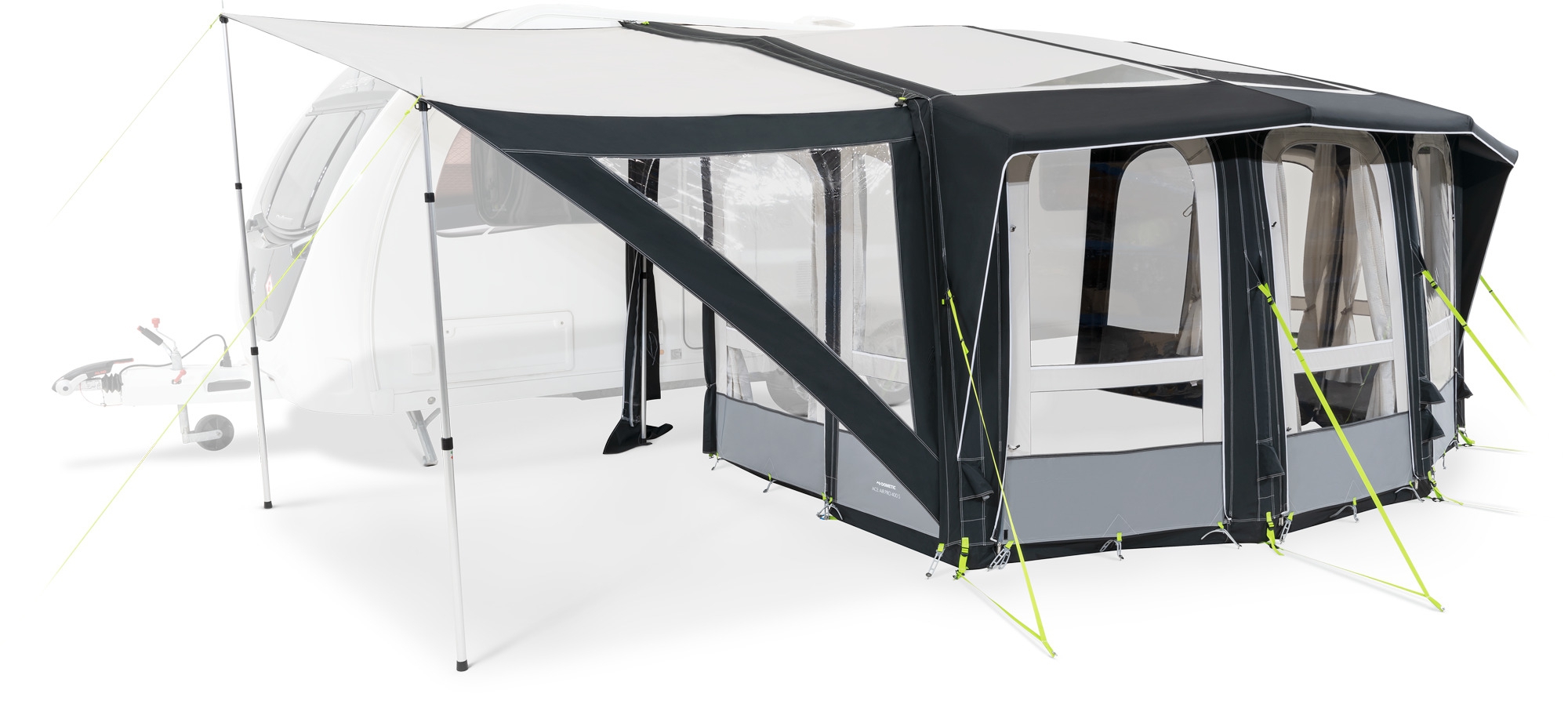 Dometic Ace Air Pro 400 S aufblasbares Wohnwagen- / Reisevorzelt 325 x 400 cm