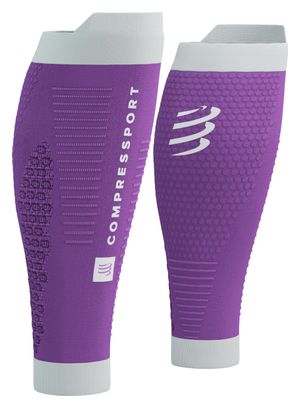 Manchons de Compression Compressport R2 3.0 Violet / Blanc