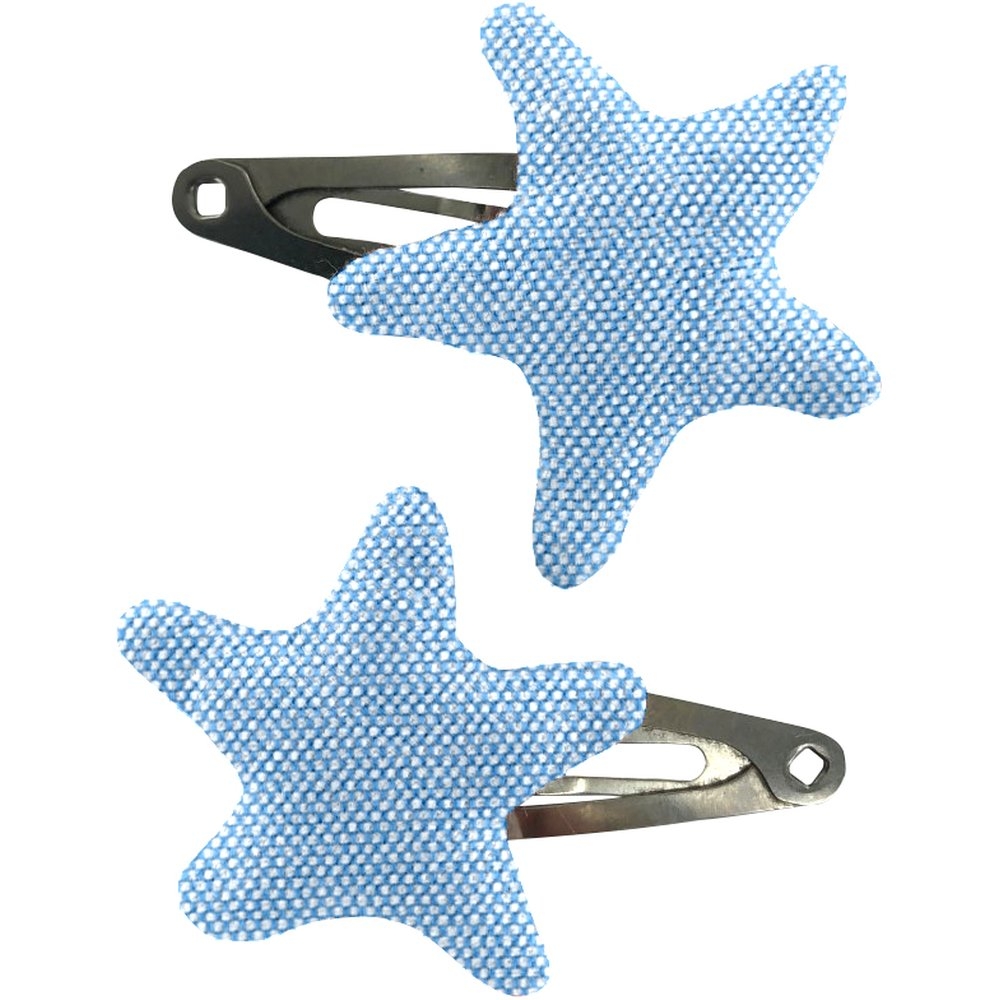 Barrettes Clic-Clac Étoile Oxford Ciel