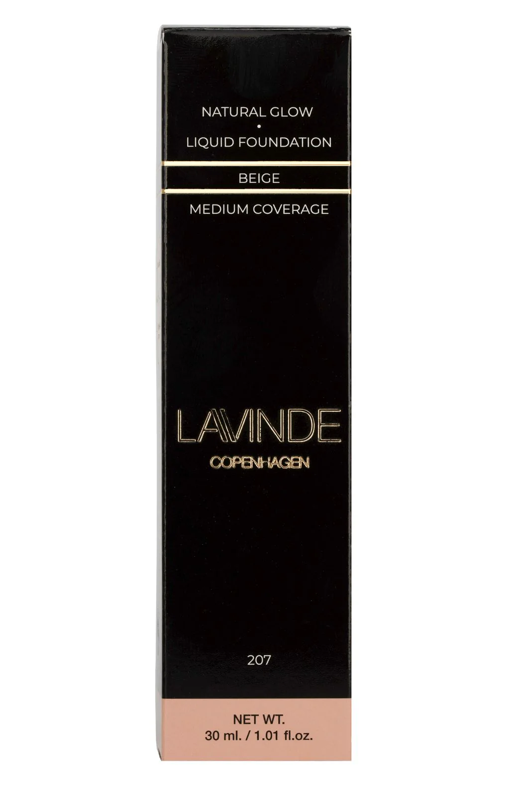 Lavinde Copenhagen Natural Glow Liquid Foundation Beige 207
