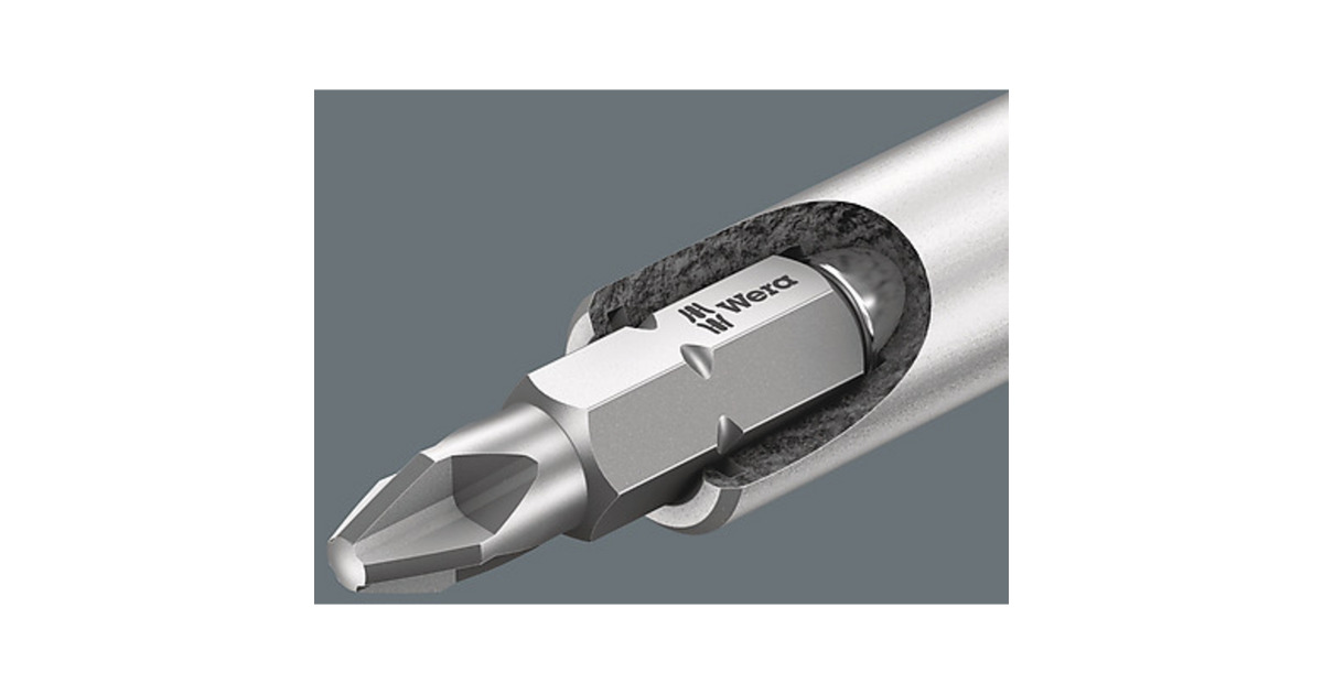 WeraKraftform Kompakt 27 RA 1, 6‑delig bitset  (Zwart/groen)