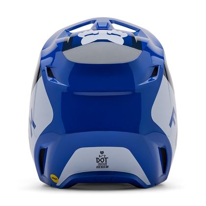 Casque cross Fox V1 LEAN 2025 - Bleu