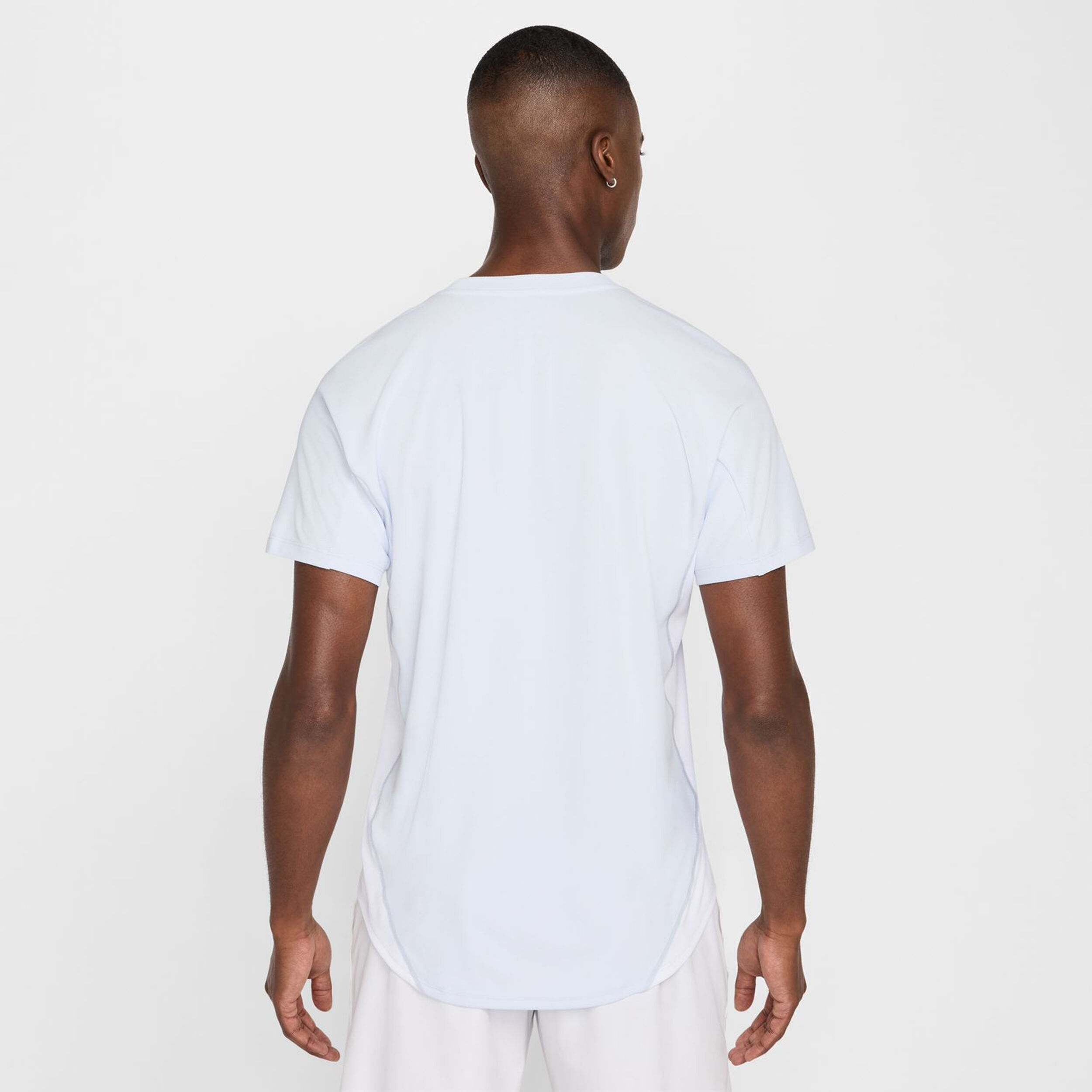 Nike Court Dri-Fit Advantage Slam T-shirt Hommes - Gris Clair , Blanc
