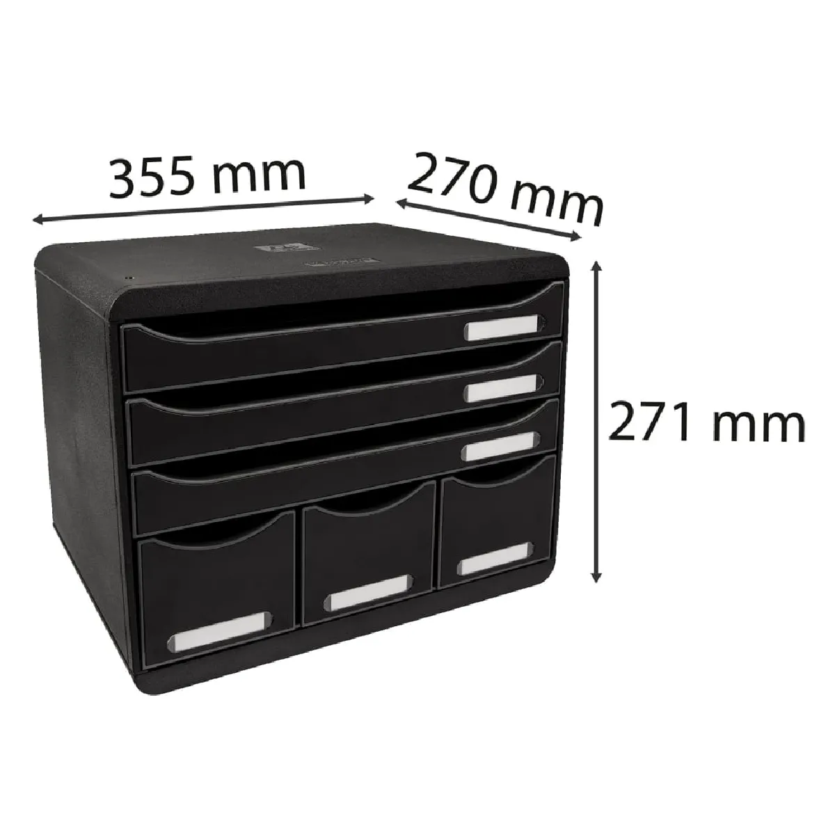 Exacompta Set de tiroirs bureau Store-Box