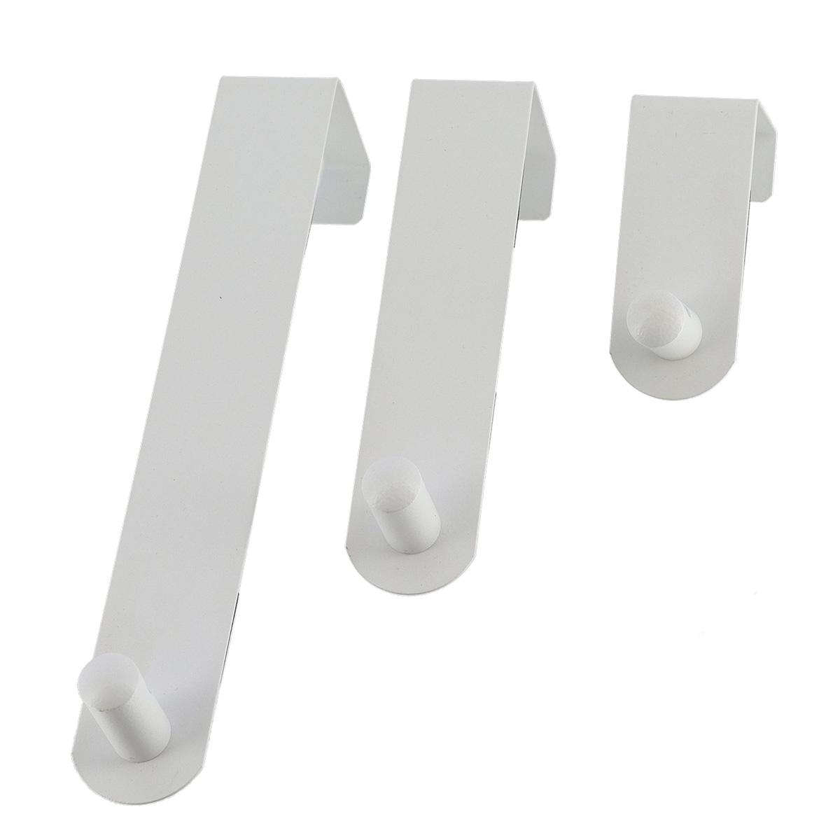 SET 3 PATERES ACIER INOXYDABLE PORTE BLANC