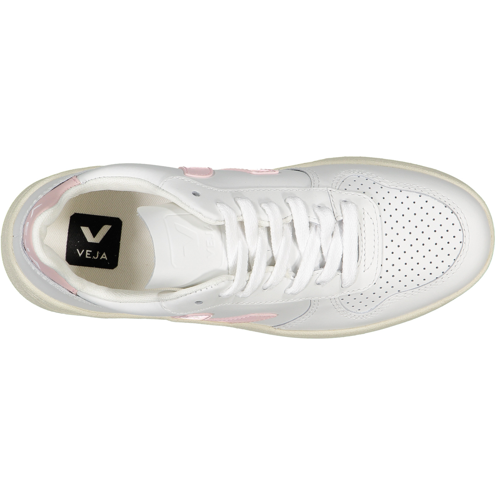 Veja Damen-Sneaker V-10 Leather White Petale 41