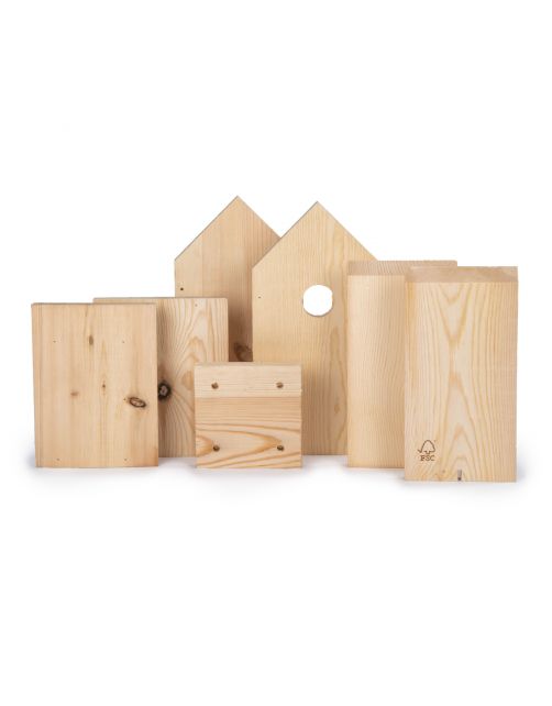 Wildbird Vbn Bouwpakket Mezennestkast - Broeden - 20.5x17x29.5 cm