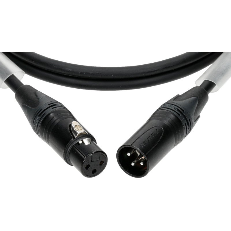 Klotz PD7-3XM11A001.0 AES/DMX kabel met Neutrik 3p XLR F/M 1m