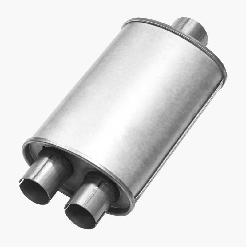 Lyddemper, aluminisert stål, 51,5 mm