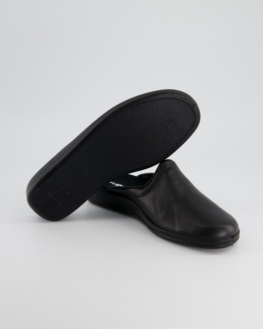 Rohde 1558-90 Pantoletten in Schwarz