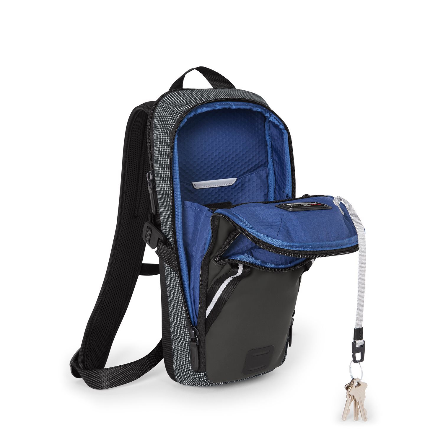 Tumi Alpha Bravo Alliance Biking Backpack dark obsidian