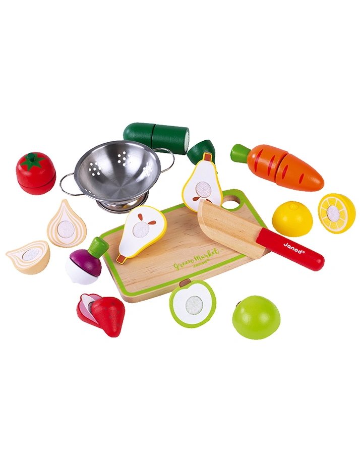 Spiel-Lebensmittel GREEN MARKET mehrteilig