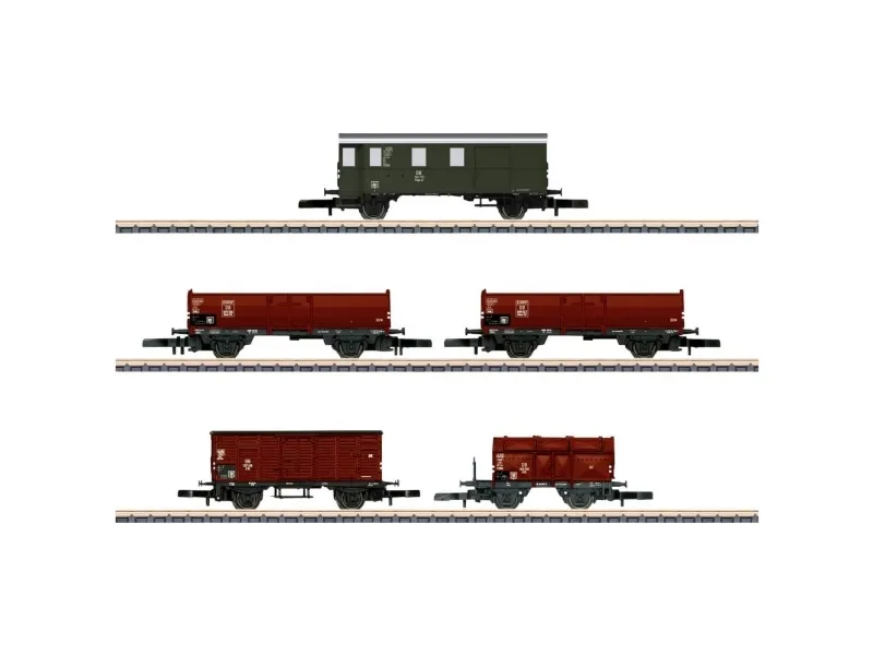 Märklin DB Freight Car Set, Z (1:220), 15 År, 5 stk