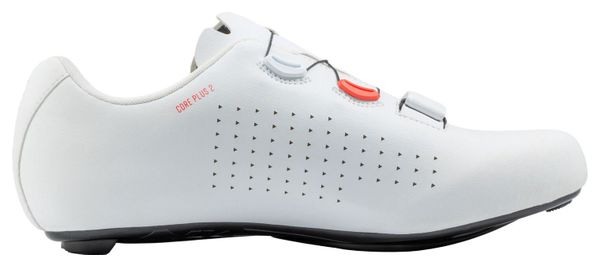 Chaussures de Route Northwave Core Plus 2 Blanc / Rouge Homme