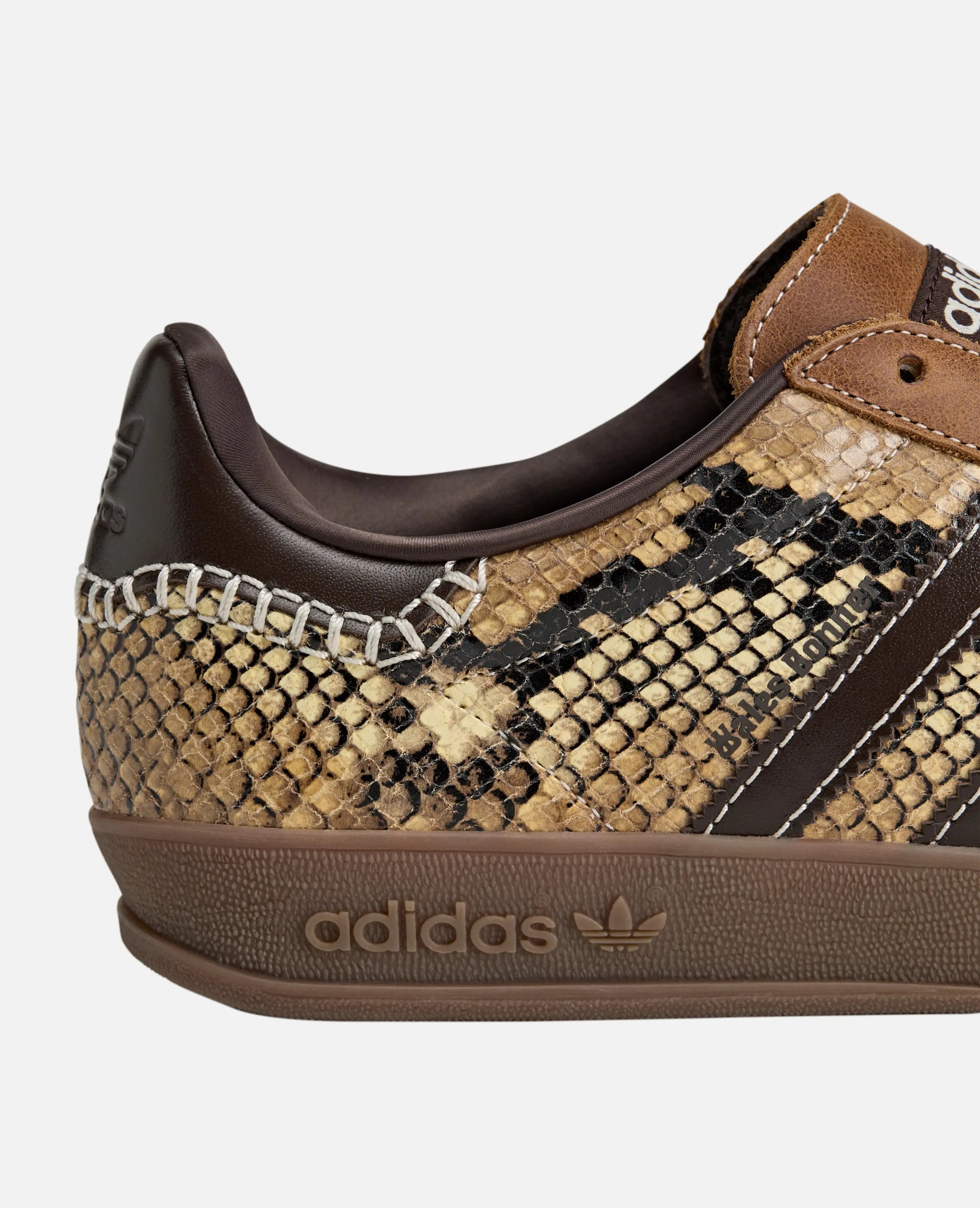 adidas WB Gazelle Snake (Super Color/Dark Brown/Won White)