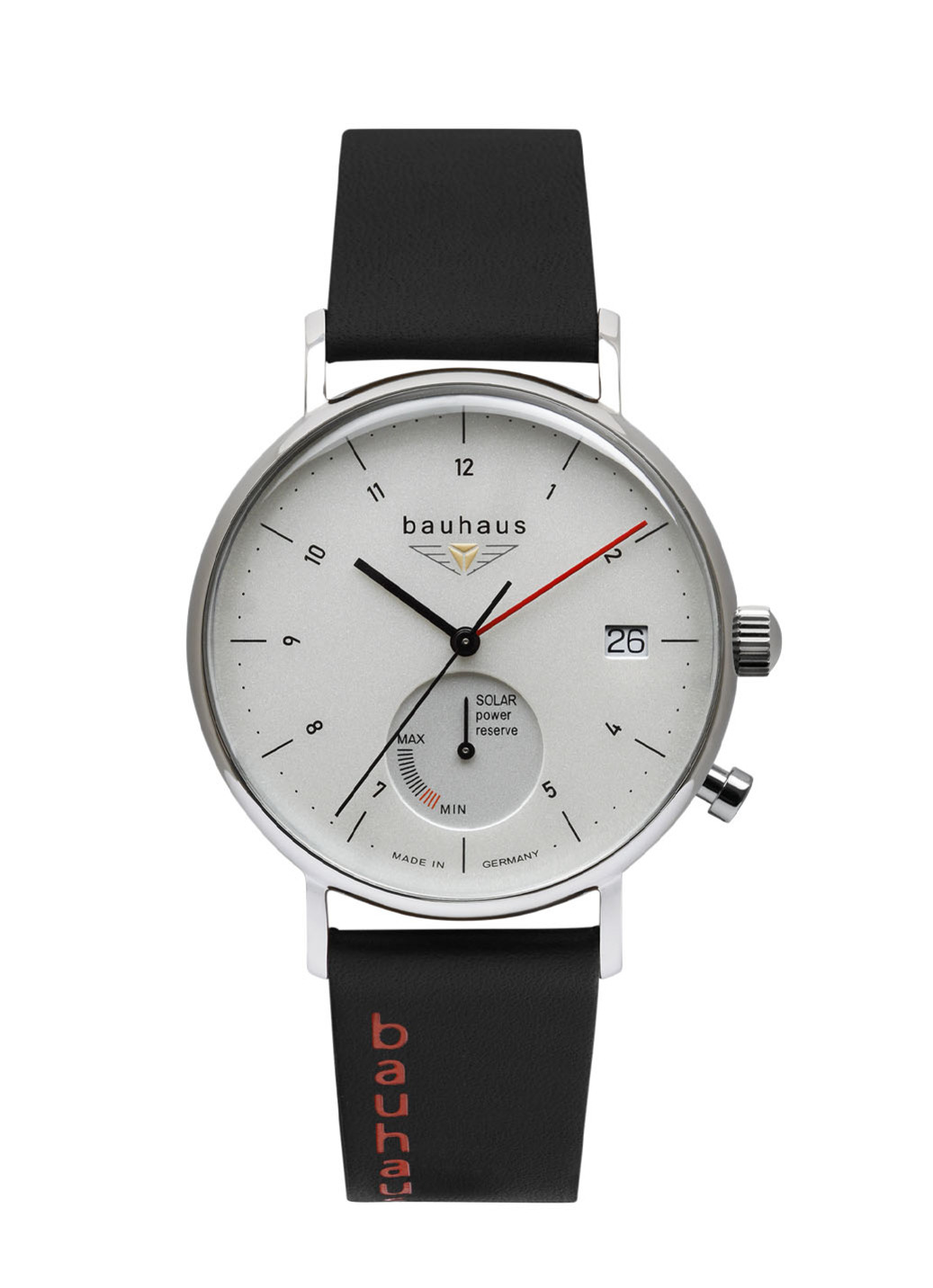 Bauhaus Solar-Herrenuhr