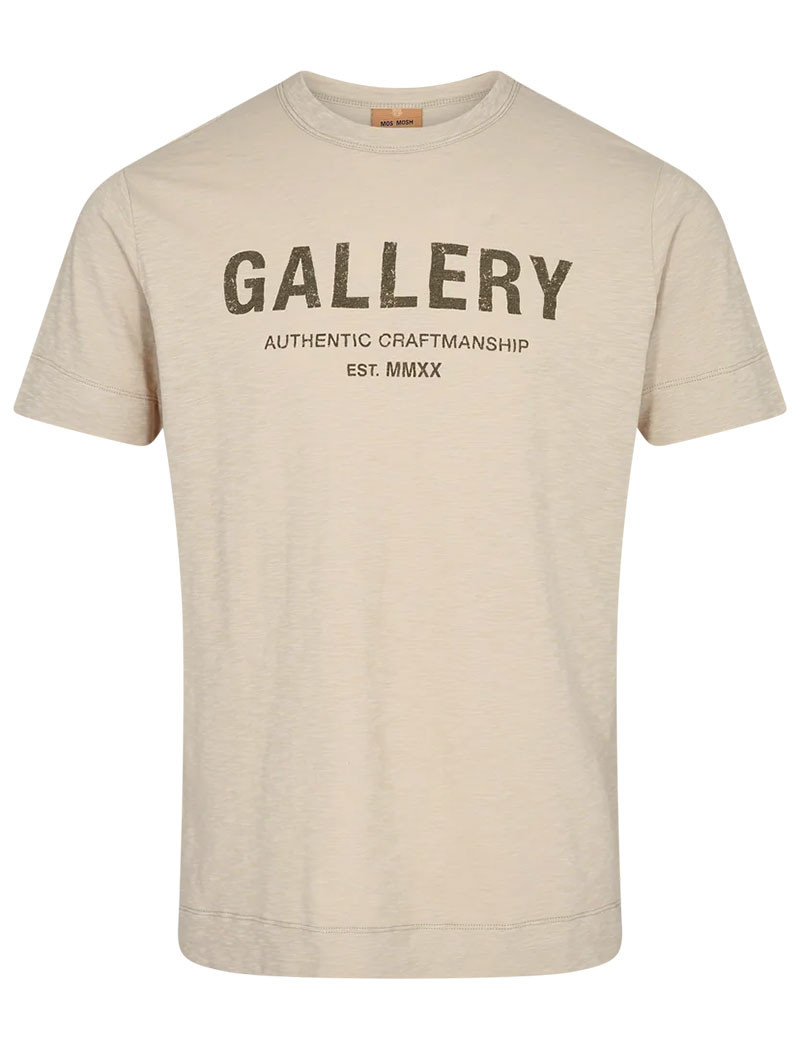 MOS MOSH T-SHIRT HOMME JACK  BEIGE