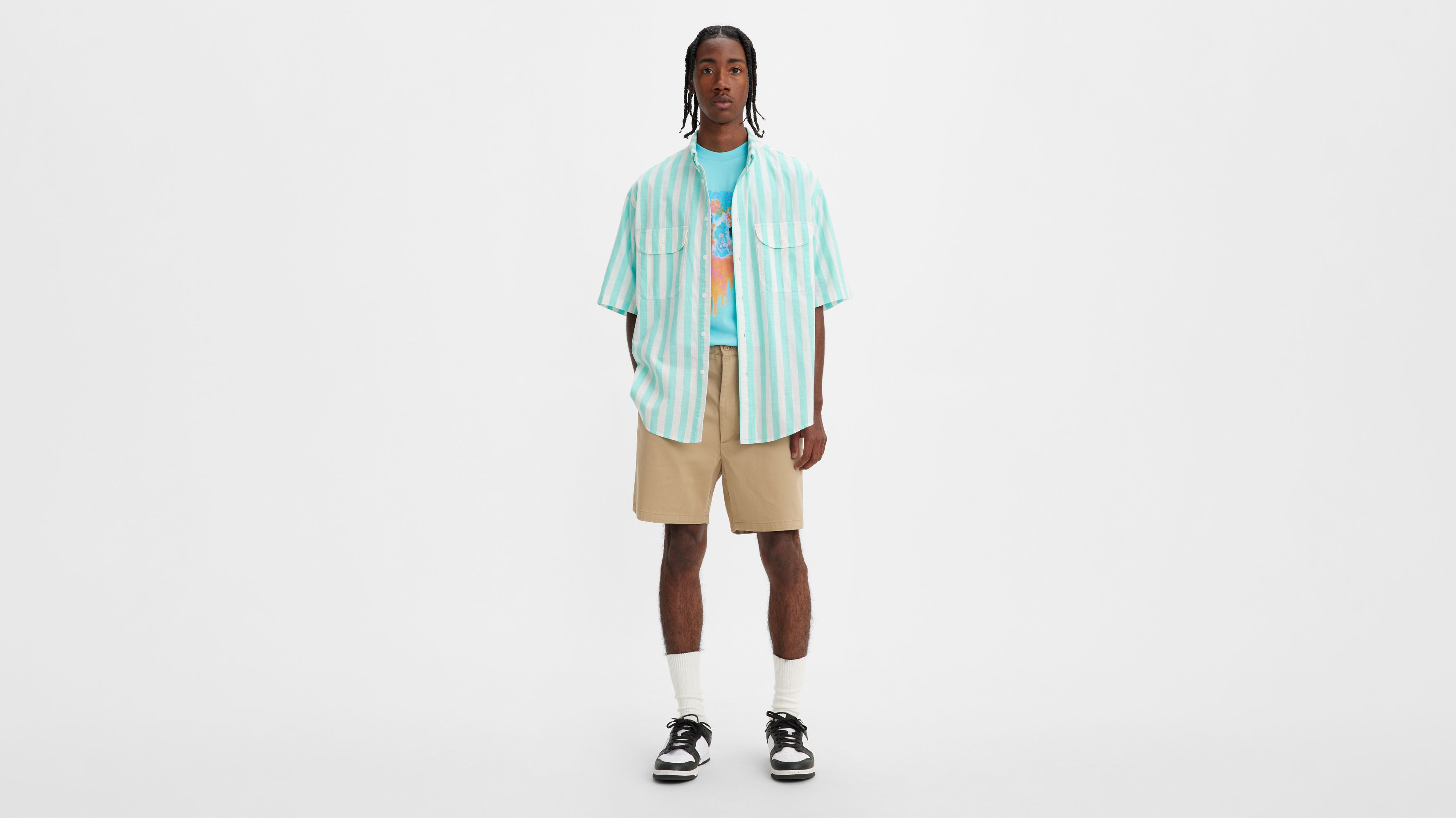 Short chino Skate loose - Harvest Gold - Jaune