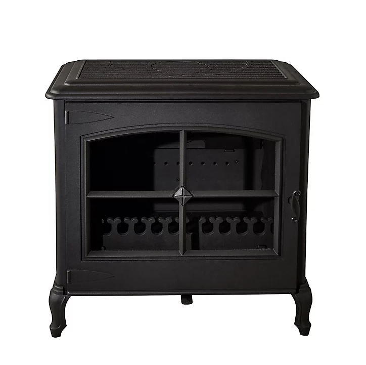 Poêle à bois en fonte Invicta Rustica 10kW 120m²