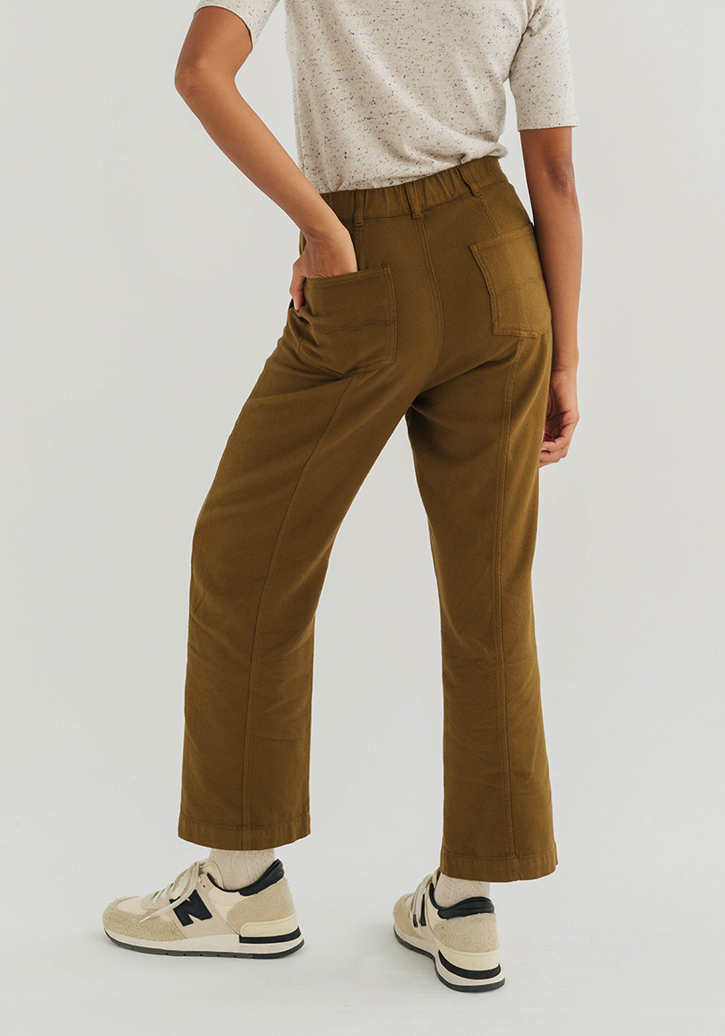 Twothirds Stoffhose Luhme Dusty Ochre
