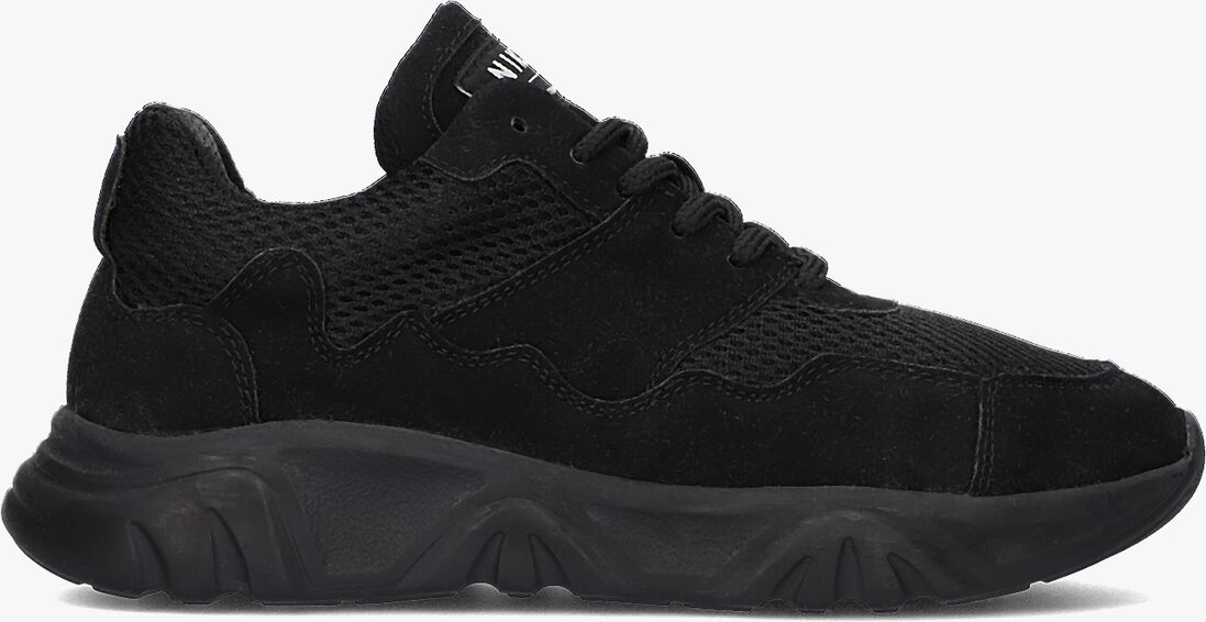 NIK & NIK zwarte nik & nik lage sneakers delta sneakers