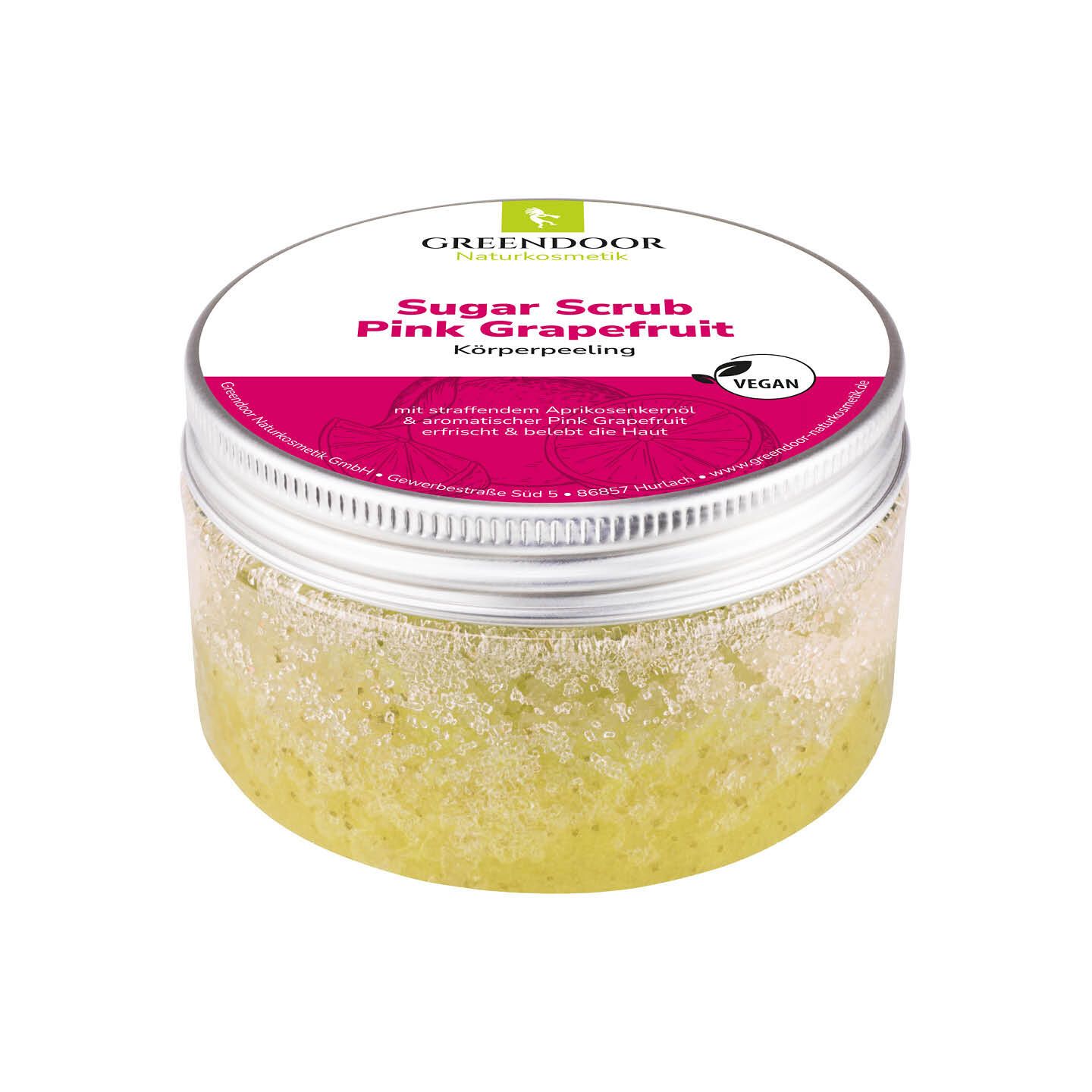 GREENDOOR Sugar Scrub Pink Grapefruit