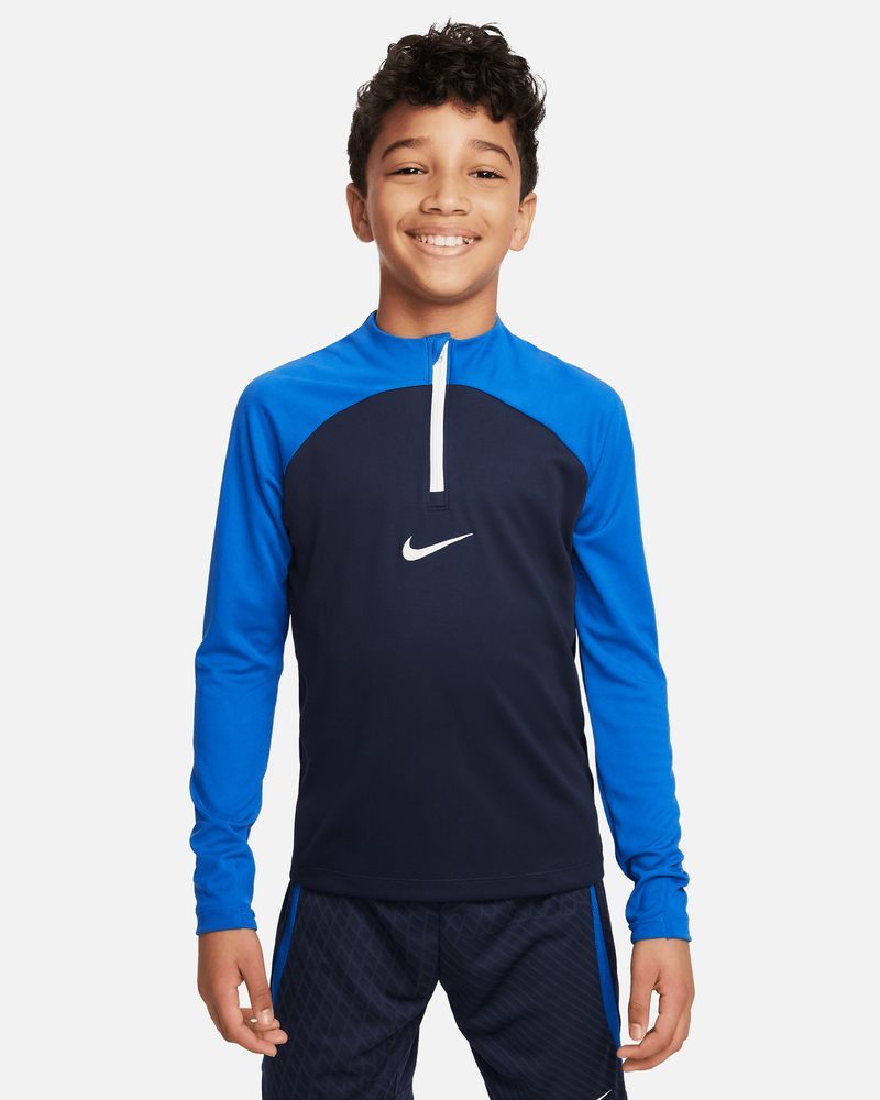 Haut d'entrainement 1/4 Zip Nike Academy Pro Bleu Marine pour enfant