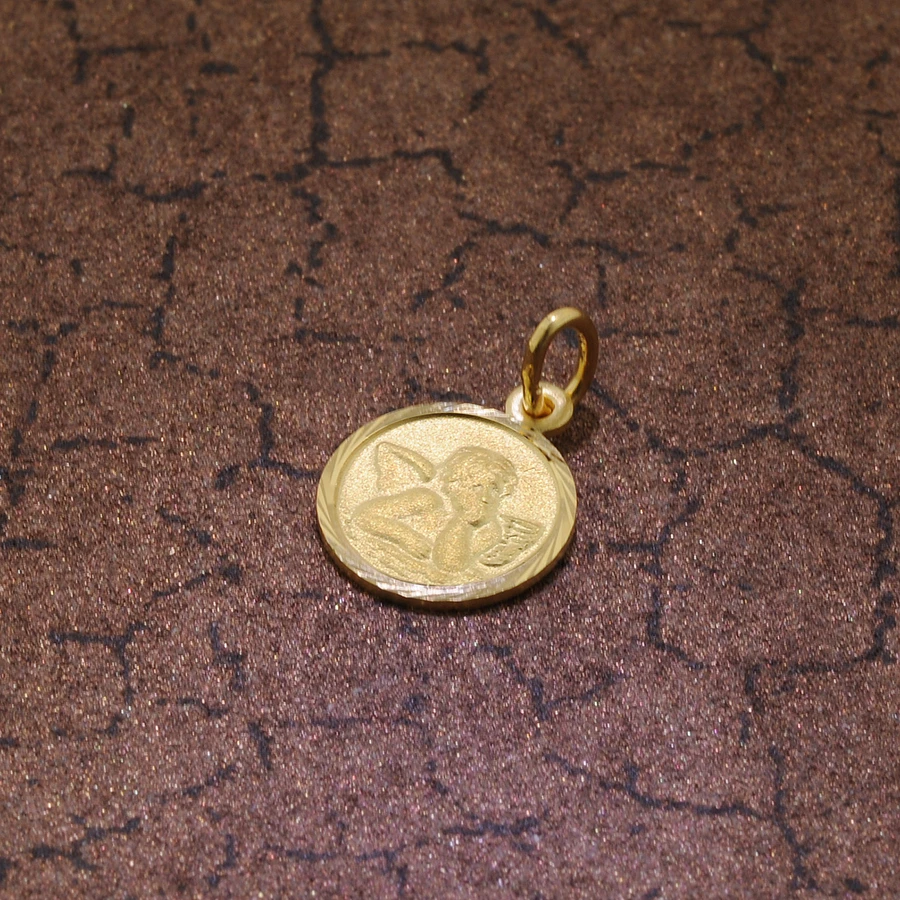 trendor Schutzengel Anhänger Gold 585 gold