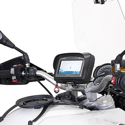 Support GPS Givi POUR PORTE GPS Universel - Gris