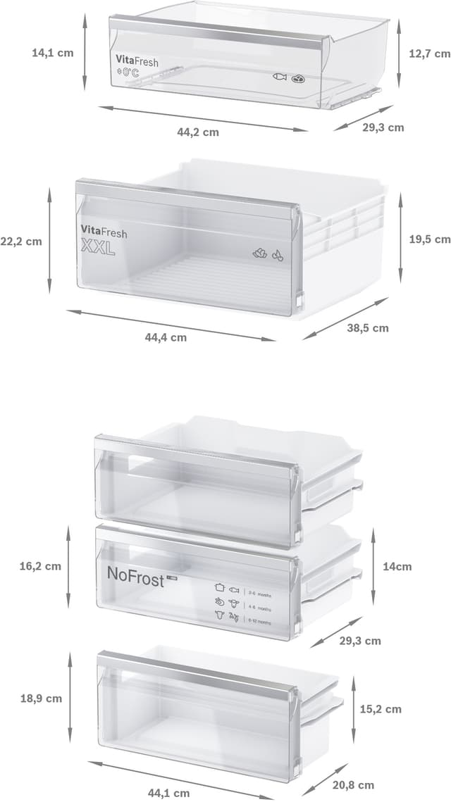 Bosch Serie 4 kølefryseskab KIN96SFD0 (integreret)