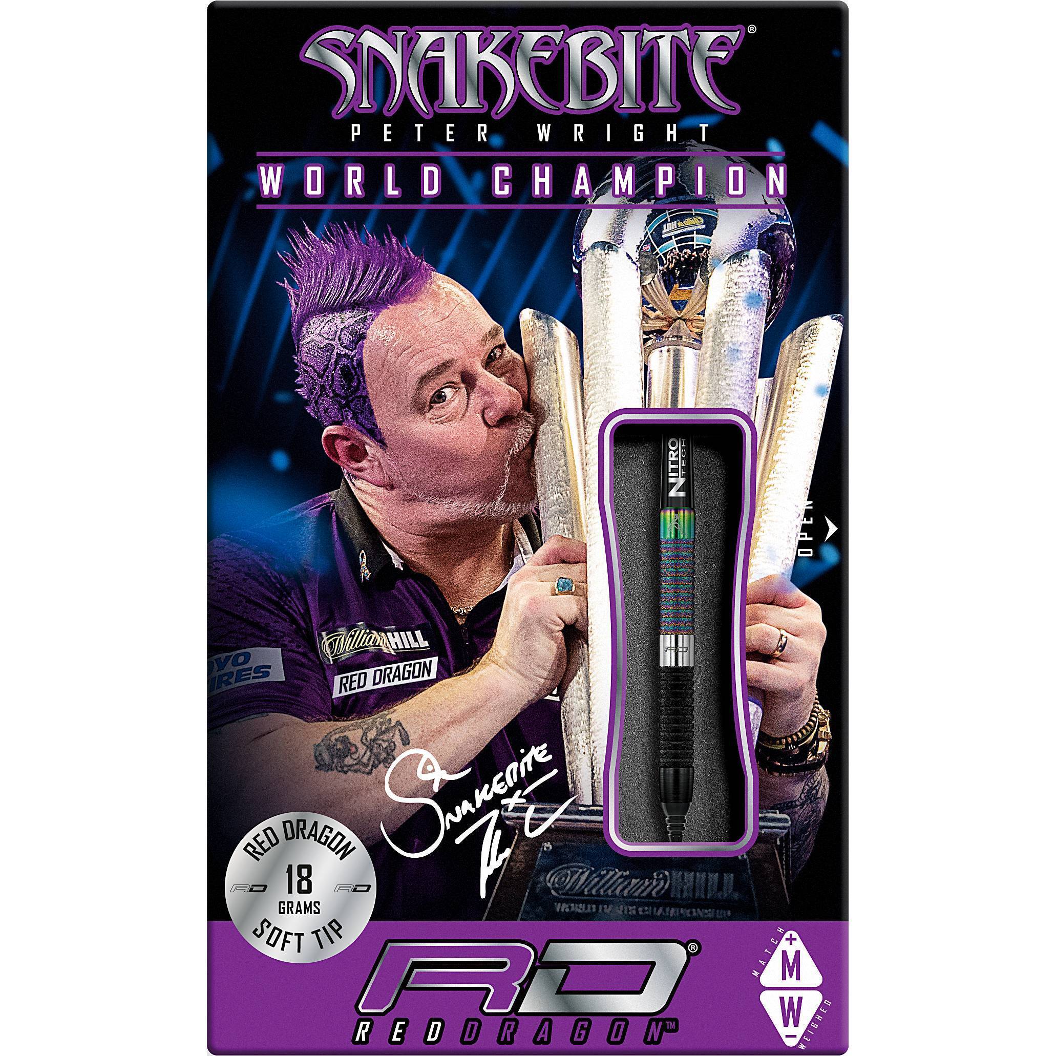 Red Dragon - Peter Wright World Champion Diamond - Softdart